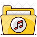 Music Folder Media Folder Music Binder Icon