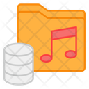 Music Folder Music Portfolio Music Case Icon