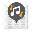 Music Journalism Music Note Music Report Icon