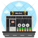 Music Library Music Shop Music Studio Icon