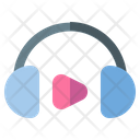 Headphone Music Listen Icon