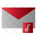 Mail Music Message Icon