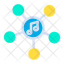 Connection Music Song Icon