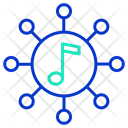 Imusic Network Music Network Music Connection Icon