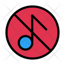 Music Not Allowed Icon