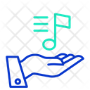 Inotes Hands Music Notes Music Tone Icon