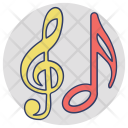Music Notes Quaver Icon