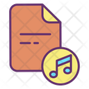 Ifile Music Music Script Paper Music File Icon