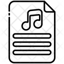 Music Sheet Icon