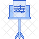 Music Sheet Stand Icon