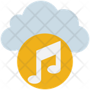 Cloud Computing Music Icon