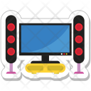Music System Monitor Icon