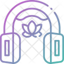Music Therapy Earbuds Headphone Icon
