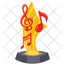 Music Trophy Icon