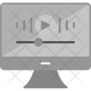 Music Video Computer Monitor Icon