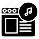 Music Web Icon