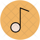 Musical Note Eighth Icon