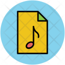Musical File Playlist Icon