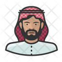 Muslim Arabman Muslim Attire Icon