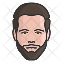 Beard Man Male Person Icon