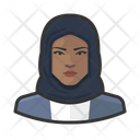 Muslim Black Female Icon