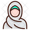 Muslim Female Hijab Female Icon