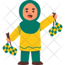 Muslim Girl Icon