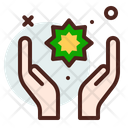 Muslim Praying Hand  Icon