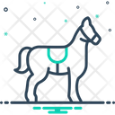 Mustang Steed Horse Icon