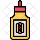 Mustard Hot Dog Icon