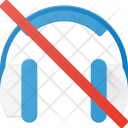 Mute Headphone Icon