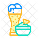 Nachos And Beer Icon