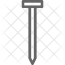 Nail Construction Metal Icon