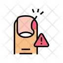 Nail Inflammation Color Icon