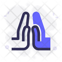 Namaste Tolerance Hand Icon