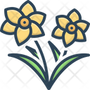 Narcissus Daffodil Easter Icon