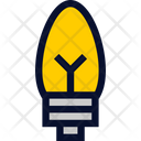 Narrow Bulb Light Icon