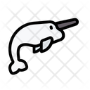 Narwhal Marine Mammals Icon