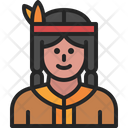 Native american man Icon