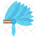Native Head Dress Clothes Dinner Icon