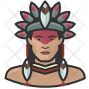 Native Male Traditional Attire Icon