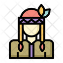 Native Man Icon