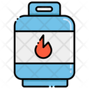 Natural Gas Fire Gas Fire Icon