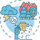 Pollutant Nature Environment Icon