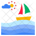 Naturaleza Paisaje Mar Icono