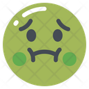 Nauseated Face Icon
