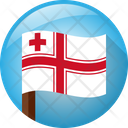 Naval Ensign Of Tonga Icon