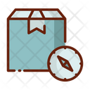 Navigation Delivery Box Delivery Direction Icon