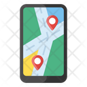 Mobile Location Pinpointer Map Location Icon