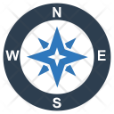 Navigation Compass Icon